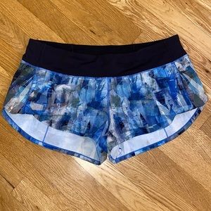 Lululemon speed shorts SIZE 10